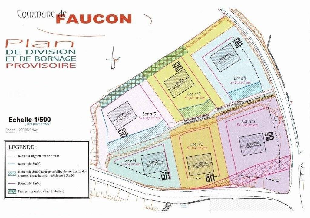Sale Plot of land Faucon